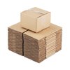 Universal Fixed-Depth Brown Corrugated Shipping Boxes, RSC, Large, 12"x12"x7", Brown Kraft, PK25, 25PK 166352